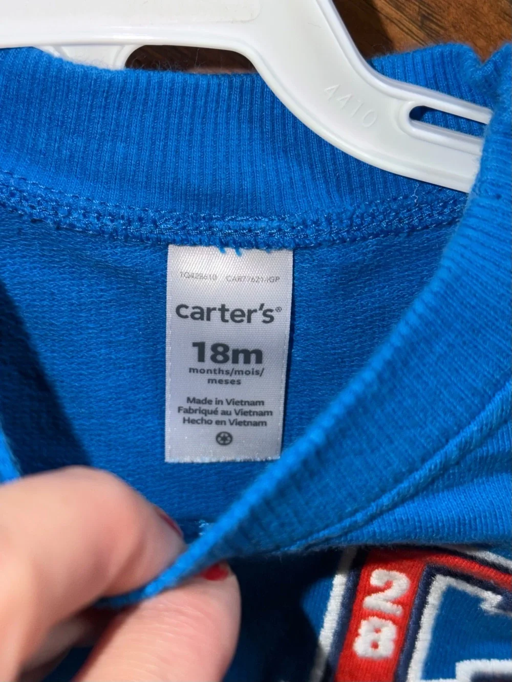 Carters soft blue